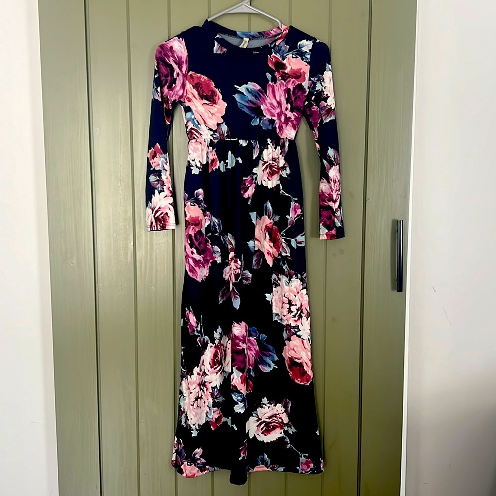 Maxi floral dress